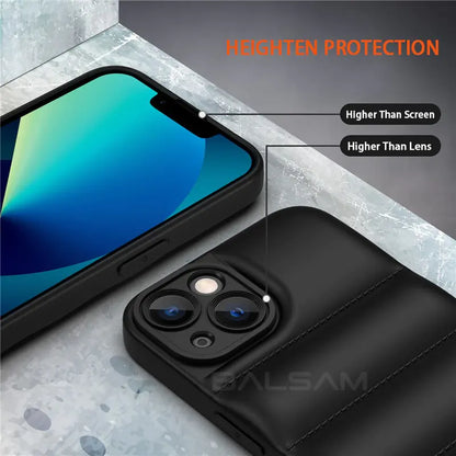 Luxury Down Jacket Phone Case