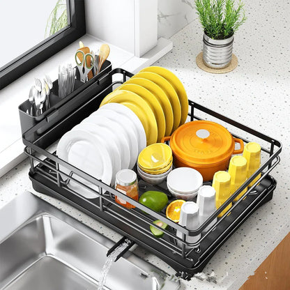 Sink Dish Drain Rack