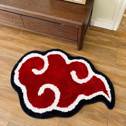 Japanese Anime Red Cloud Doormat