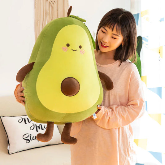 Dreamy Avocado Plush Pillow Companion