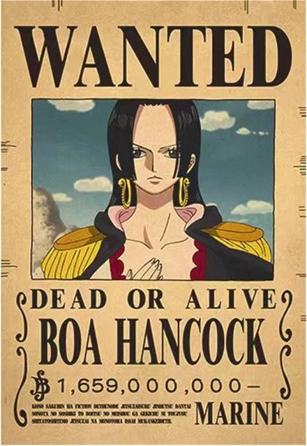 Anime Luffy Gear 5 One Pieces Bounty Wanted Posters